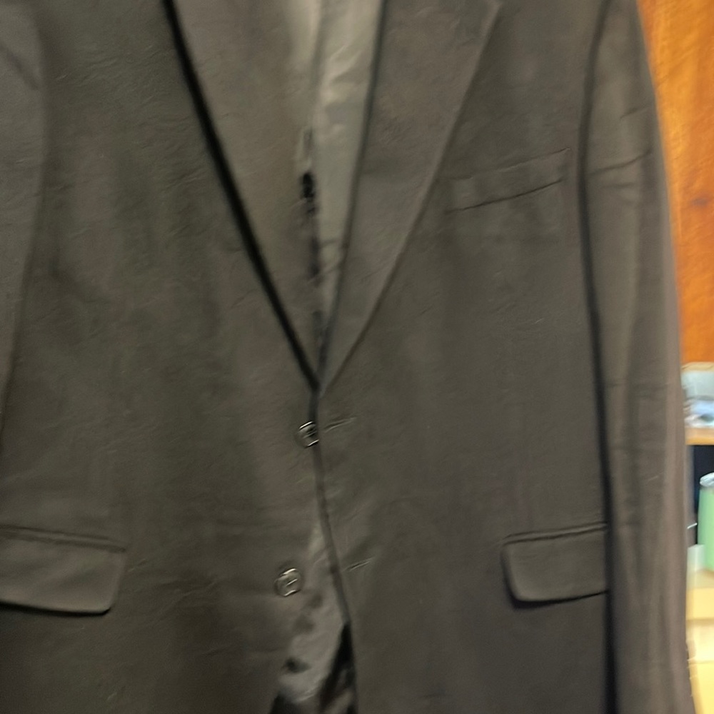 Black 100% cashmere sports coat